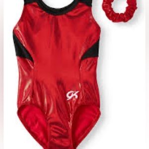 Red GK Gymnastics Leotard